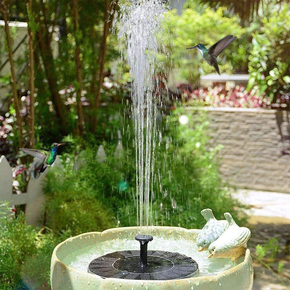 mẫu đài phun nước mini sân vườn